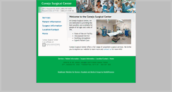 Desktop Screenshot of conejosurgicalcenter.com